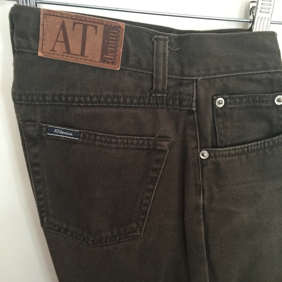 In Fashion HighWaist AnnTaylor,BrushedDenim Jeans - Picture 2 of 8